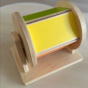 Lovevery Spinning Rainbow from The Senser Play Kit for month 5-6